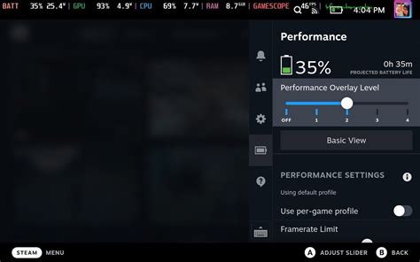 How to Enable Performance Overlay on Steam Deck