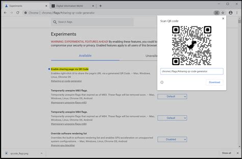 How to Enable QR Code Sharing in Google Chrome