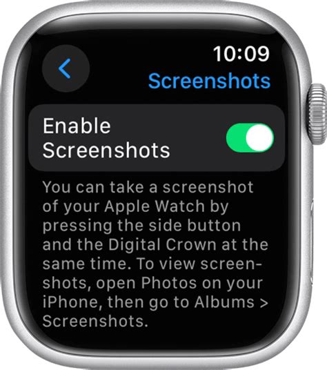 How to Enable Screenshots for Apple Watch