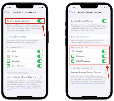 How to Enable Sensitive Content Warning on iPhone