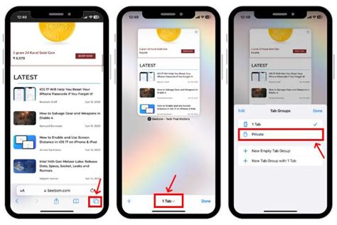 How to Go Incognito in Safari on iPhone