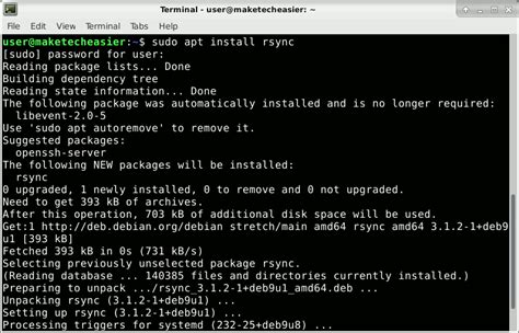 How to Install rsync in Linux System