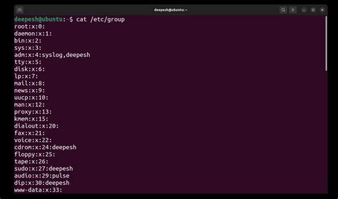 How to List All Groups from the Linux Terminal