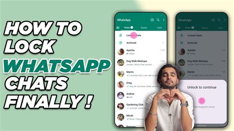 How to Lock WhatsApp Chats on Android & iOS