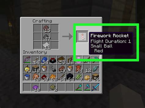 How to Make Firework Rockets in Minecraft