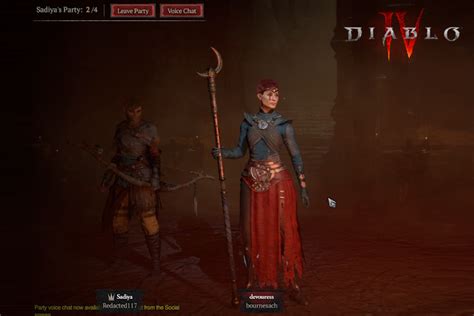 How to Party Up with Friends In Diablo 4