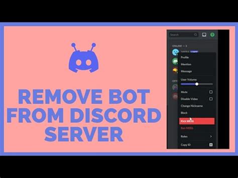 How to Remove Bot From Discord Server