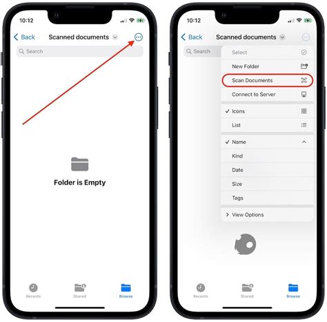 How to Scan Documents on iPhone Using the Files App