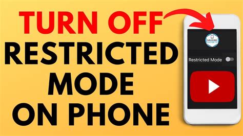 How to Turn Off Restricted Mode on YouTube on Mobile