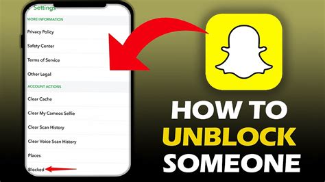 How to Unblock a Snapchat User