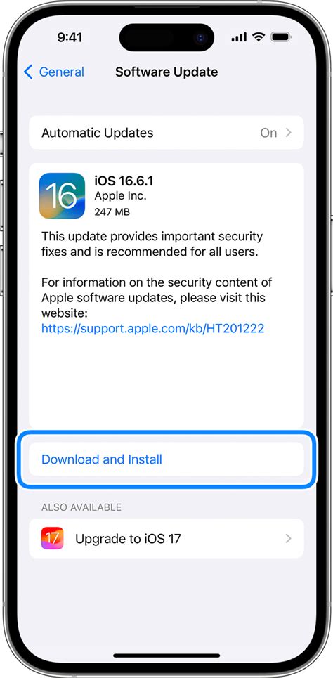 How to Upgrade to iOS 17 from iOS 16