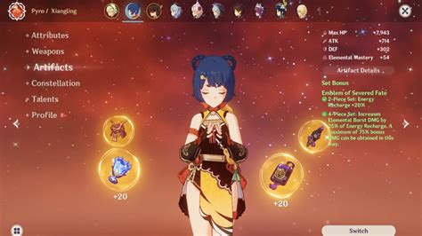 How to build Xiangling as your sub DPS in Genshin Impact