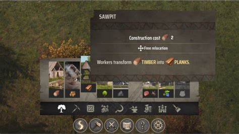 How to build the Sawpit in Manor Lords