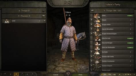 How to capture enemy soldiers in Bannerlord