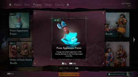 How to change appearance in Sea of Thieves