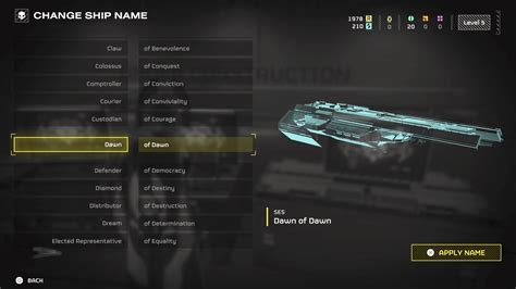 How to change the name of your ship in Helldivers 2