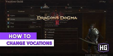 How to change vocation in Dragon&rsquo;s Dogma 2