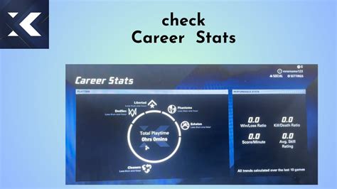 How to check Career Stats in XDefiant
