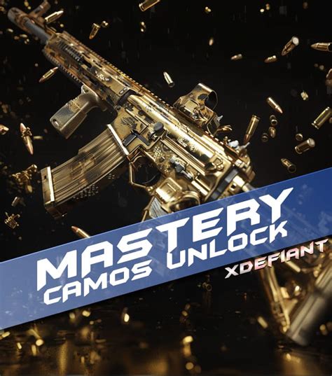 How to claim every Mastery camo in XDefiant