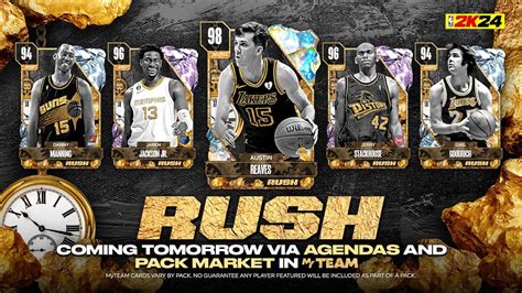 How to complete Rush 1 Agendas in NBA 2K24 MyTeam