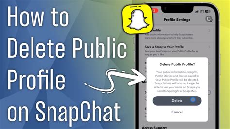 How to delete your Public Profile on Snapchat