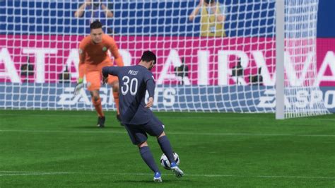 How to do an outside foot shot in FIFA 23
