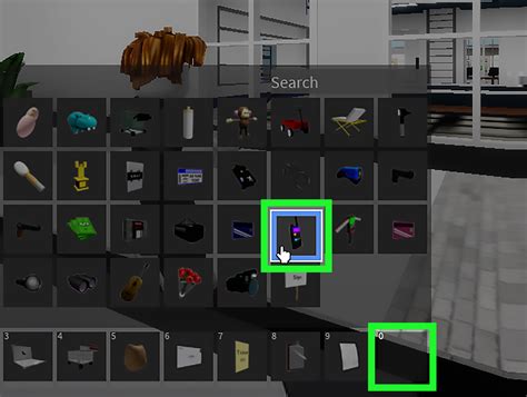 How to drop items in Roblox
