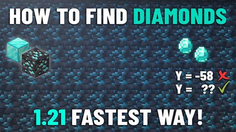 How to find Diamonds in Minecraft 1.21