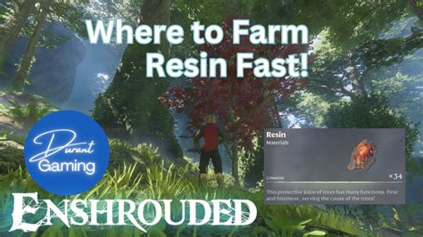 How to find resin in Enshrouded