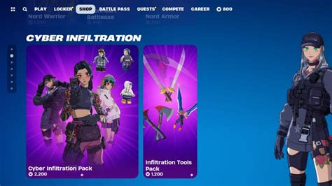 How to get Cyber Infiltration Pack skins in Fortnite
