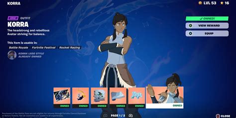 How to get Korra in Fortnite