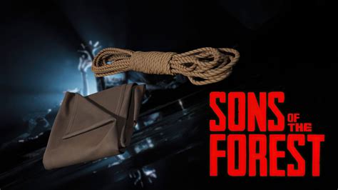 How to get Rope in Sons Of The Forest