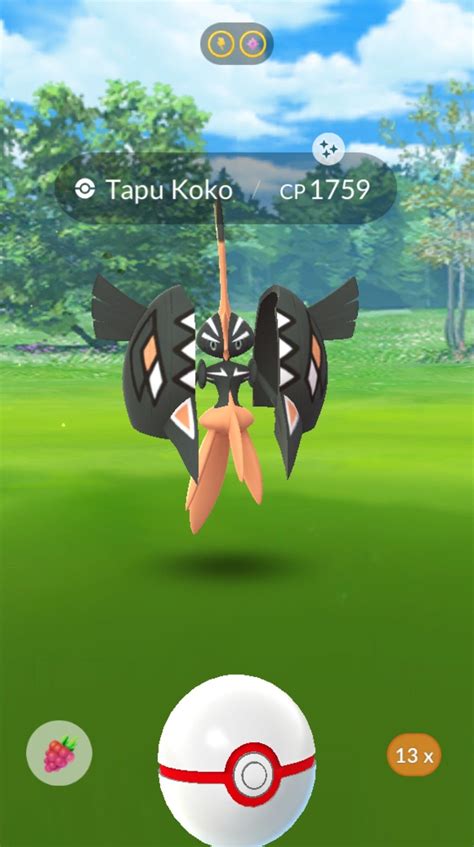 How to get Tapu Koko in Pokemon Go