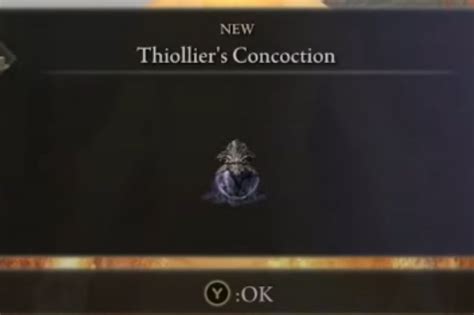 How to get Thiollier&rsquo;s Concoction