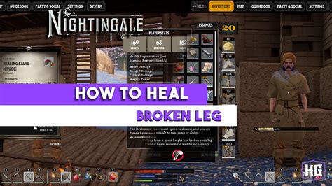 How to get a Sprained Ankle or Broken Leg in Nightingale