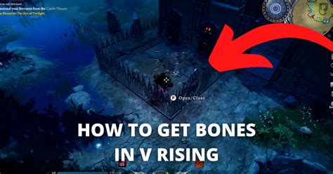 How to get bones in V Rising