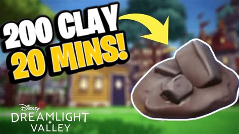 How to get clay in Disney Dreamlight Valley