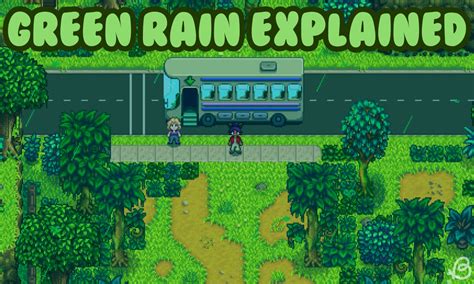How to get green rain in Stardew Valley