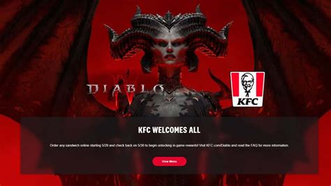 How to get items from the KFC x Diablo 4 Collaboration