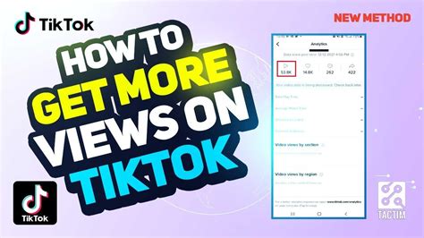 How to get more views on TikTok