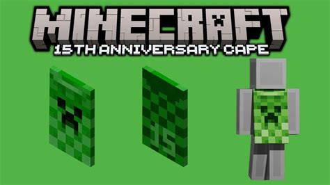How to get the Creeper anniversary cape in Minecraft