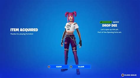 How to get the Drop Dee skin in Fortnite