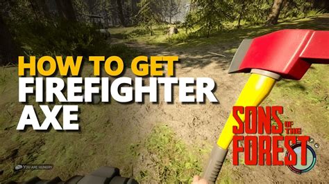 How to get the Firefighter Axe in Sons Of The Forest