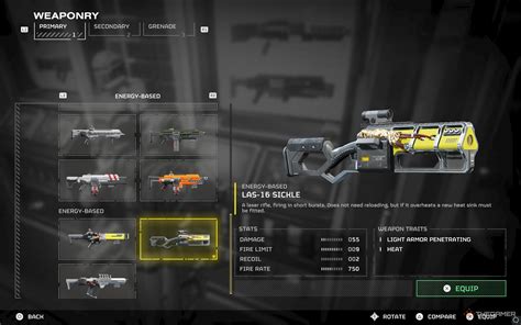 How to get the LAS-16 Sickle in Helldivers 2