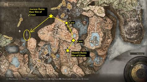 How to get the Rauh Ruins Map