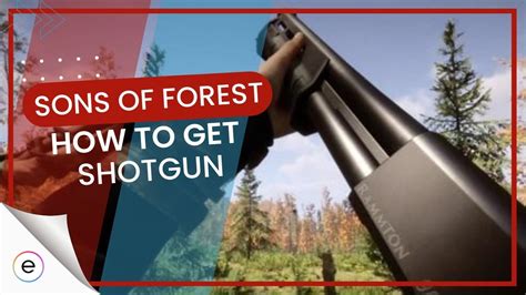 How to get the Shotgun in Sons Of The Forest