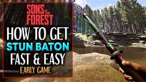 How to get the Stun Baton in Sons Of The Forest