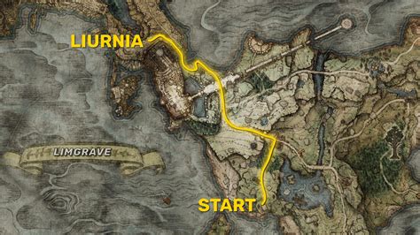 How to get to Liurnia in Elden Ring
