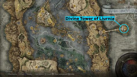 How to get to the Divine Tower of Liurnia in Elden Ring