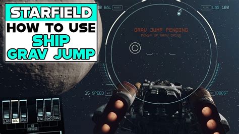 How to grav jump in Starfield